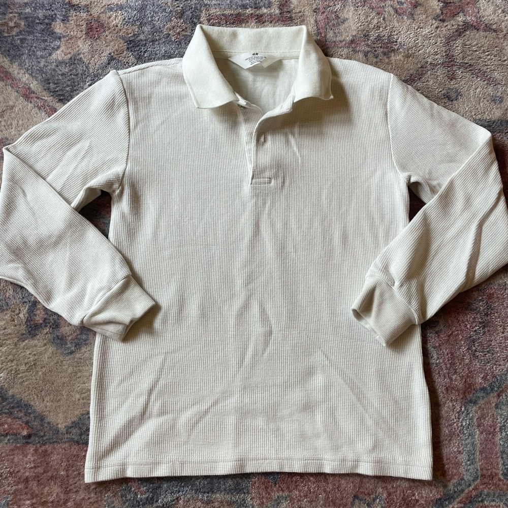 H&M Boys Textured Polo